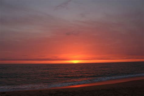 Sunset At The Beach · Free Stock Photo