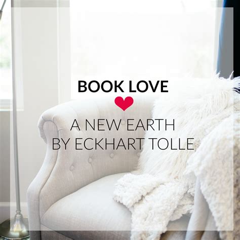 Book Love A New Earth By Eckhart Tolle The Red Fairy Project