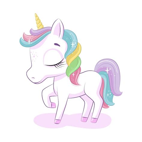 Premium Vector Cute Magical Unicorn