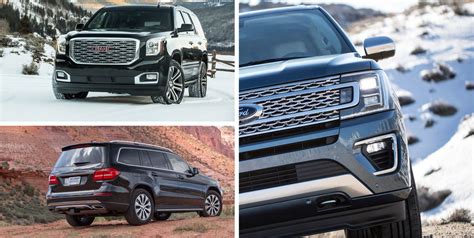 Sle and slt come with a 5.3 l v8 using its maximum capacity, 355 hp powertrain allows the suv to tow up to 8300 lb of cargo. 10 Best Full-Size SUVs of 2019 - Every Large SUV, Ranked