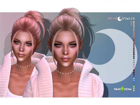 Прически Zara Love Bite Idol Hair By Nightcrawler Sims Женские