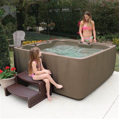 Reviews For Aquarest Spas Elite Person Plug And Play Standard Hot Tub With Stainless