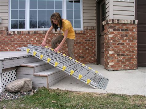 Easy Set Up No Special Installation Needed Roll A Ramp Aluminum Ramps