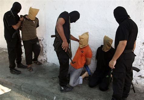 Hamas Publicly Executes Palestinians Accused Of Aiding Israel