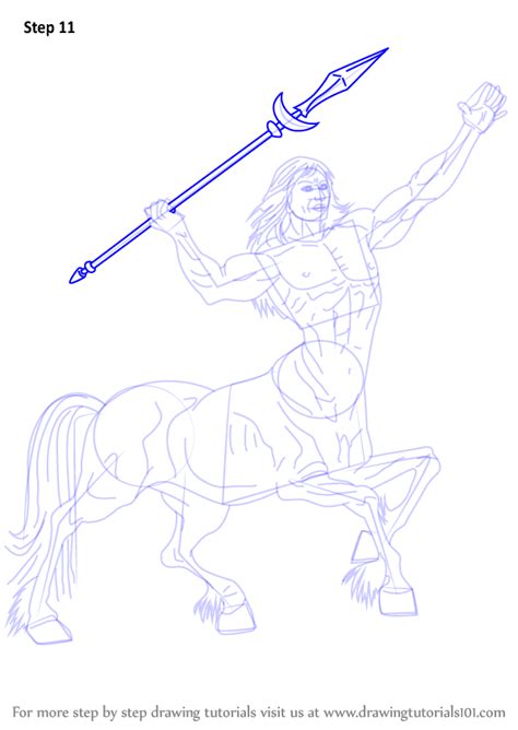 How To Draw A Centaur Other Creatures Step By Step