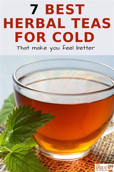 7 Best Tea For Colds That Make You Feel Better Best Tea For Colds