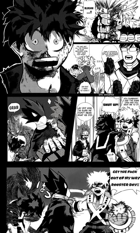 My Hero Academia Deku Manga Collage Black And White Ipad Case Skin