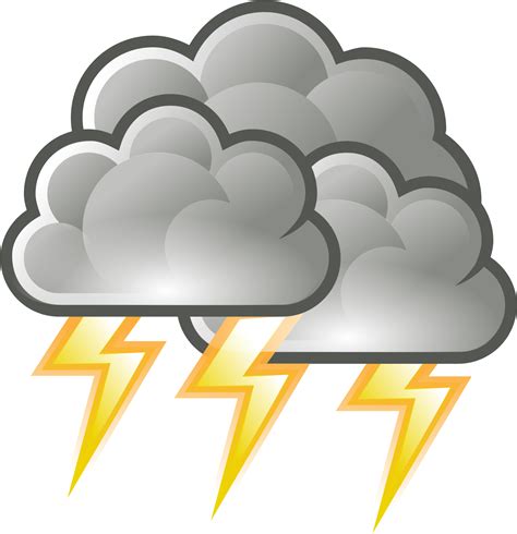 Download Graphic Free Library Thunder Drawing Stormy Weather Weather