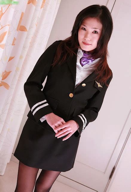 the uniform girls [pic] japanese air hostess uniform costume