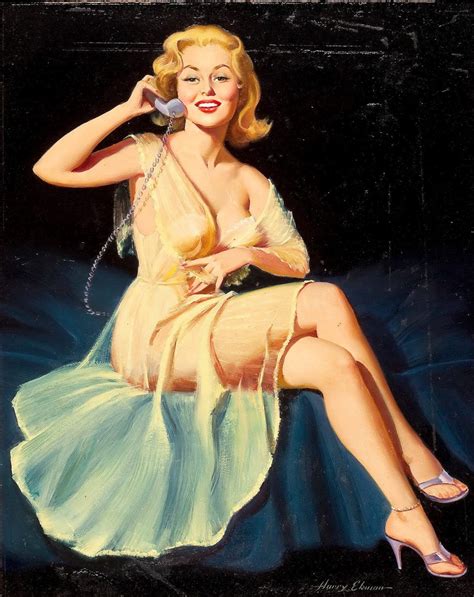 Harry Ekman Pin Up Kunst Best Of Harry Pin Up Girl Etsy