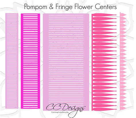 Flower Center Template Free - Printable Templates