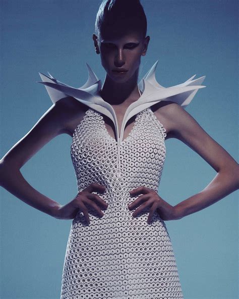 Dragonfly 3d Printed Dress Parametric Architecture 3d Printed Dress