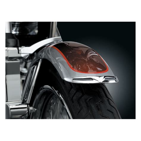 Front Fender Tip Narrow Chrome Taco Motos Amsterdam