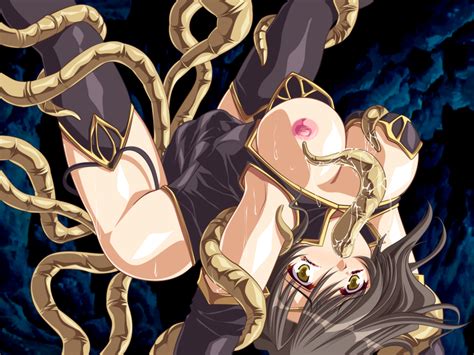 Rule 34 All The Way Through Breasts Brown Hair Female Game Cg Tentacle Vaginal Penetration