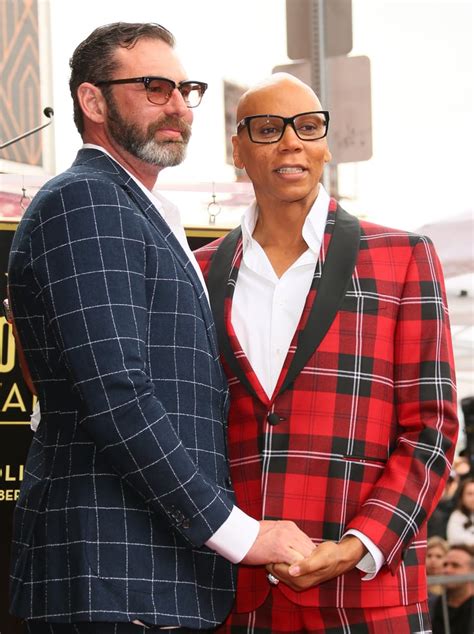 RuPaul and Husband at Hollywood Walk of Fame Ceremony 2018 | POPSUGAR Celebrity Photo 13