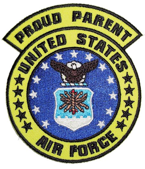 Patriotic Proud Parent Us Air Force Biker Patch Leather Supreme