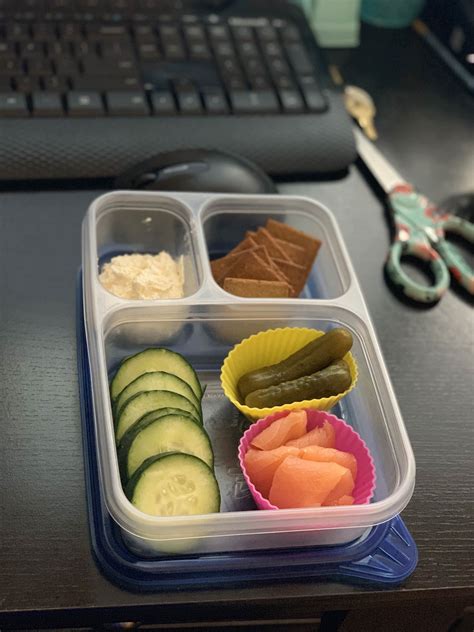 Simple Yet Satisfying Snack Box Bento