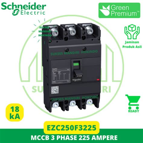 Promo Mccb 3 Phase 225 Ampere 3p 225a Originalsni Schneider Easypact