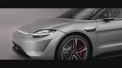 Ces 2020 Sony Reveals Vision S Electric Car Concept Youtube