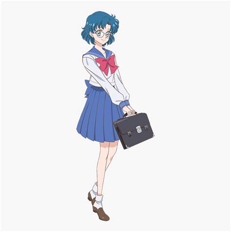 Sailor Moon Crystal Ami Mizuno School Uniform Hd Png Download Kindpng