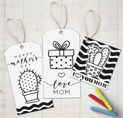 Printable Mothers Day Gift Tag Mothers Day Tags Happy Etsy Canada Gift Tags Handmade Etsy