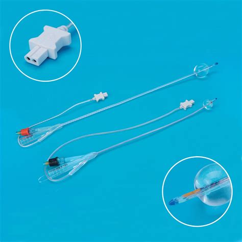 Temperature Monitoring Catheter Foley Haiyan Kangyuan Medical