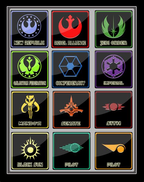 Star Wars Badges By Silverpixigirl On Deviantart