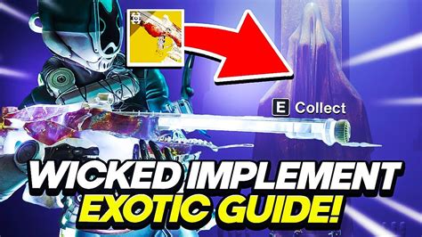 Wicked Implement Guide Secret Exotic Quest Destiny Season Of The