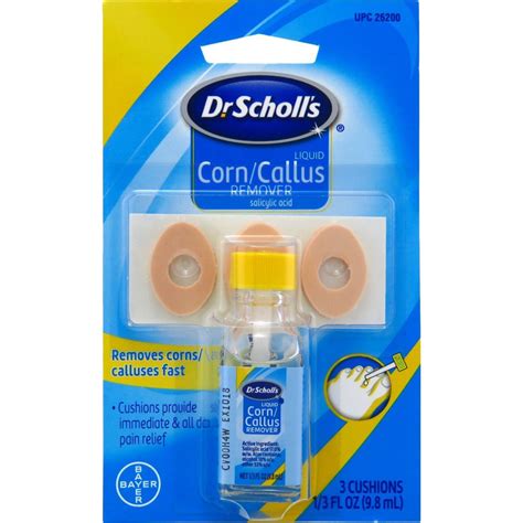 Dr Scholls Corncallus Remover Liquid Foot Care Beauty And Health