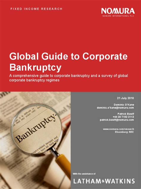 Bankruptcy Guide Pdf Insolvency Bankruptcy