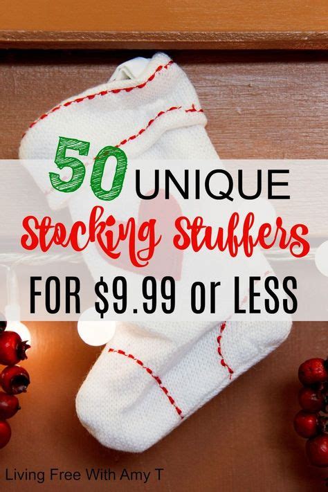50 Unique Stocking Stuffer Ideas Under 10 For Christmas 2020