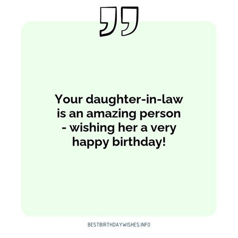 Heartwarming Quotes To Celebrate Your Daughter In Law S Birthday In Law Quotes