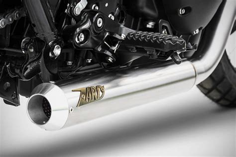 Buy Triumph Street Scrambler Zard Exhaust Full System Low Cross Silencer Kg New Online At