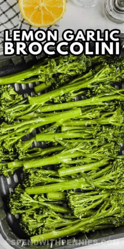 Air Fryer Broccolini Spend With Pennies