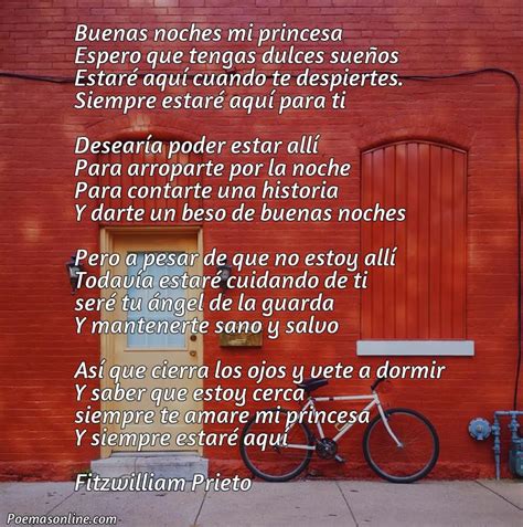 Cinco Mejores Poemas De Buenas Noches Princesa Poemas Online Hot Sex Picture