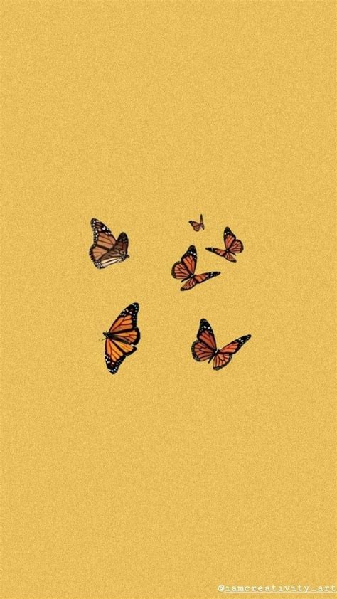 Please contact us if you want to publish a yellow aesthetic wallpaper on our site. Pin on butterfly wallpaper
