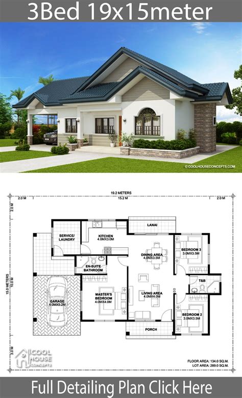3 Bedroom Small House House Design 2020 With Floor Plan Esclavodetusvesos