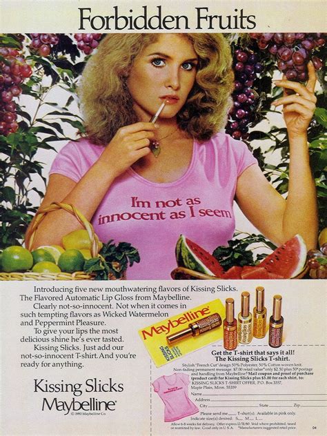 Velvet Shadows And Kissing Sticks 1970s 80s Beauty And Cosmetics Adverts Flashbak