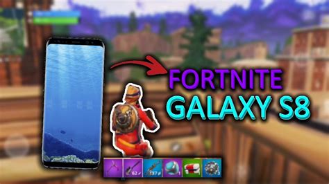 Fortnite Android Beta Gameplay Samsung S8 Youtube