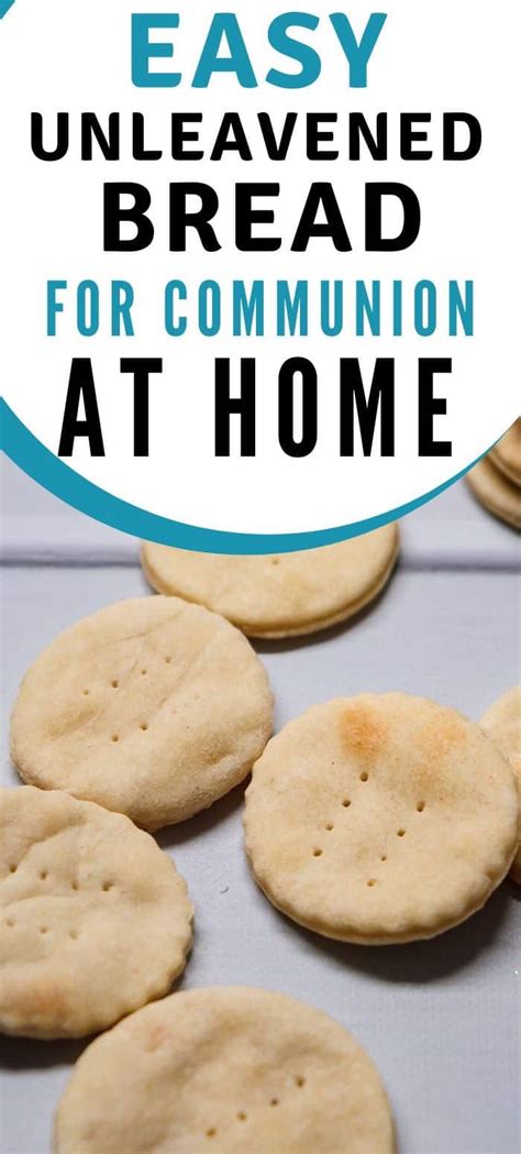 Did you make this recipe?i love hearing how you. Unleavened Bread Recipe for Communion