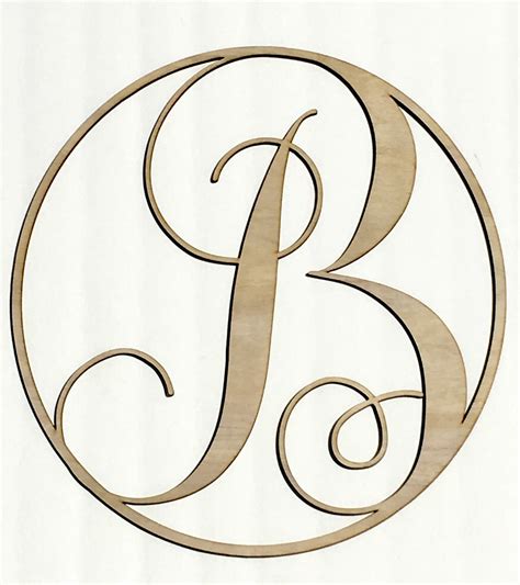 Wood Monogram Letters B Wood Monogram Letters Monogram Letters
