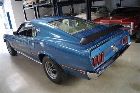 1969 Ford Mustang Mach 1 428335hp V8 Cobra Jet Stock 953 For Sale