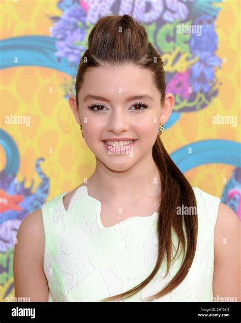 Fatima Ptacek Attends Nickelodeons 27th Annual Kids Choice Awards