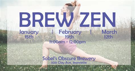 Brew Zen Yoga And Beer Event Aubrey Worek Exercise Physiologist