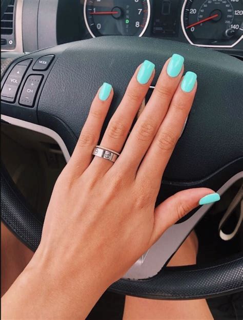 10 Popular Spring Nail Colors For 2020 Teal Nails Nail Colors