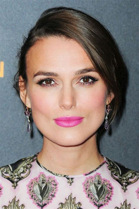 Keira Knightley With Pink Lips Keira Knightley Avec Un Rouge à Lèvres