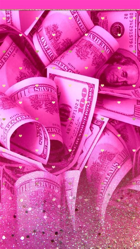 Wallpaper Pink Aesthetic Money Wallpaper Iphone Bling