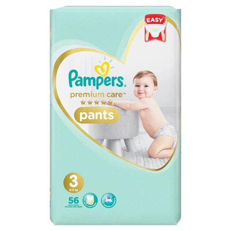 Pampers Premium Care Pants Size 3 6 11kg 56 Pcs Online At Best Price