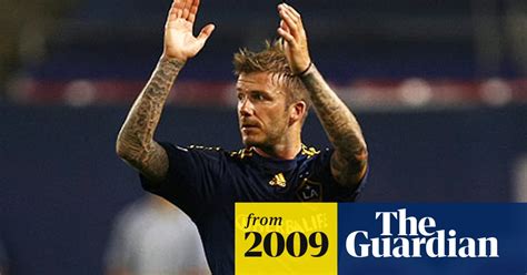 David Beckham Boosted By Boos On Return To La Galaxy Football The
