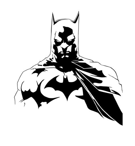 18 Batman Black And White Vector Images Batman Black And White